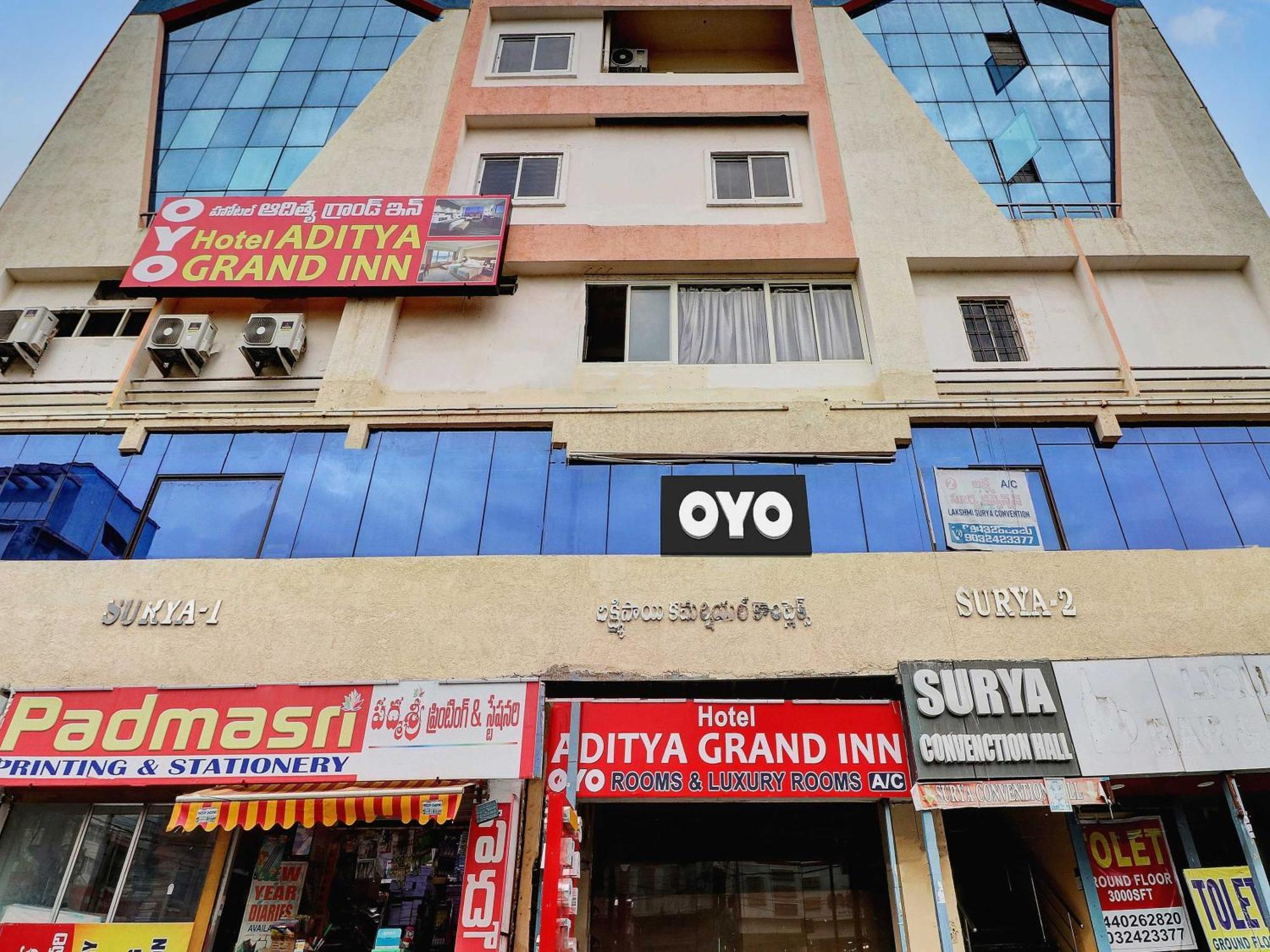 Hotel O Aditya Grand Inn Guntur Ngoại thất bức ảnh